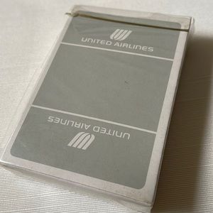 United Airlines playing cards pack 54 cards